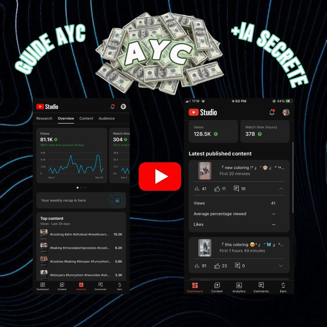 Formation Automatisation Youtube